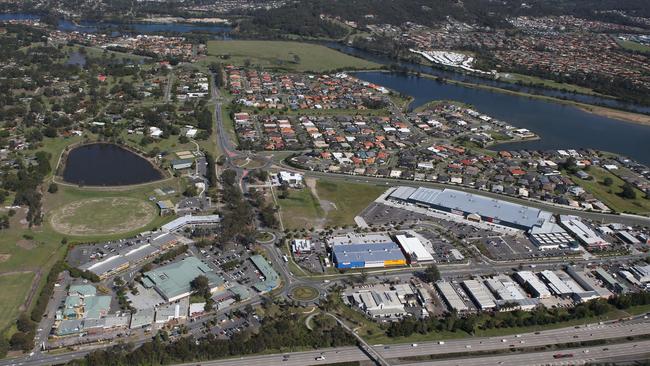 Aerial of Upper Coomera. Picture Mike Batterham