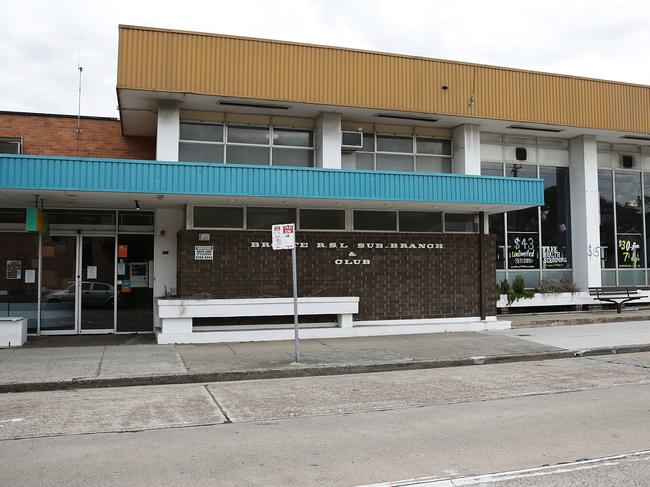 The old Bronte RSL Club on Macpherson St.