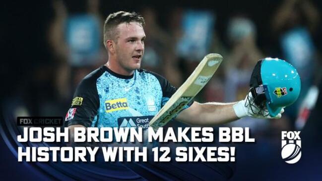 Josh Brown makes BBL history with monster knock!