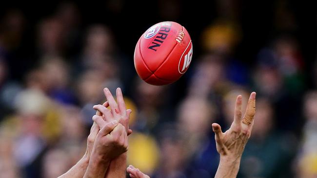 A suburban footballer has been handed a life ban for striking.