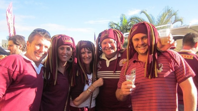 You can almost hear the crowd in a Caxton Hotel State of Origin flashback photo gallery (2010–present).