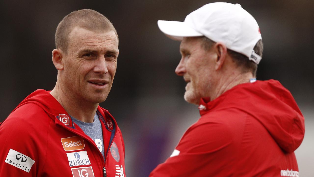 Former Melbourne assistant coach Brendan McCartney has made a big call on a rising star of the comp. (AAP Image/Daniel Pockett)