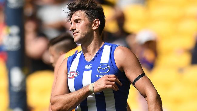 Jarrad Waite had a shocker in front of goal for North Melbourne.