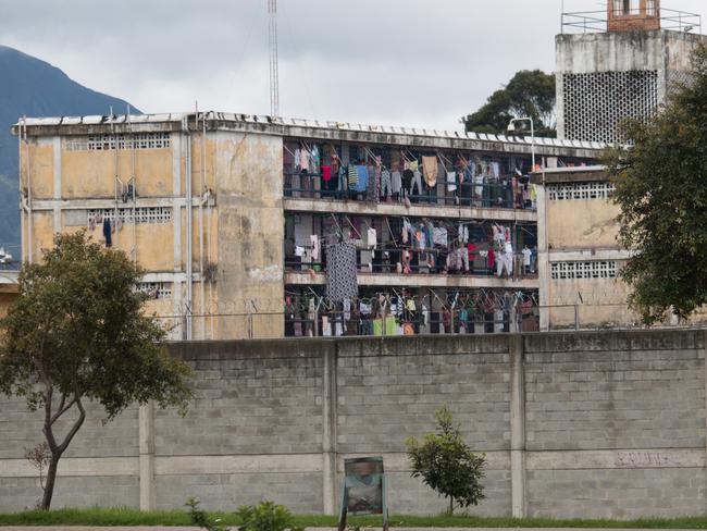 El Buen Pastor prison in Bogota where Sainsbury is being held. Picture: Joe Parkin Daniels