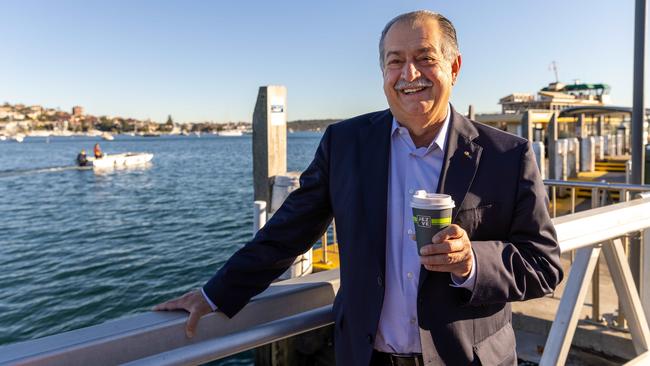 Andrew Liveris, the former head of Dow Chemicals, helped negotiate the passage of Joe Biden’s infrastructure bill from his home in Sydney. Picture: Ryan Osland