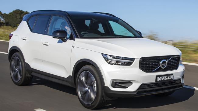 Elegant style: The new XC40 is one of the bets looking SUVs on the road.