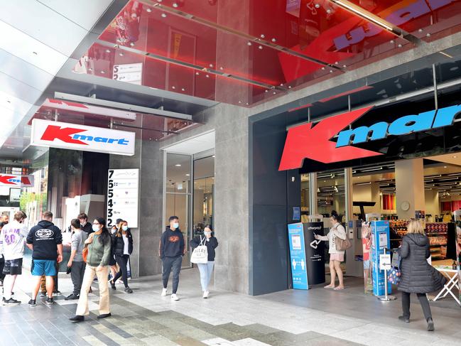 ADELAIDE, AUSTRALIA - NewsWire Photos November 12, 2021: Kmart at Rundle Mall. Picture: NCA NewsWire / Dean Martin