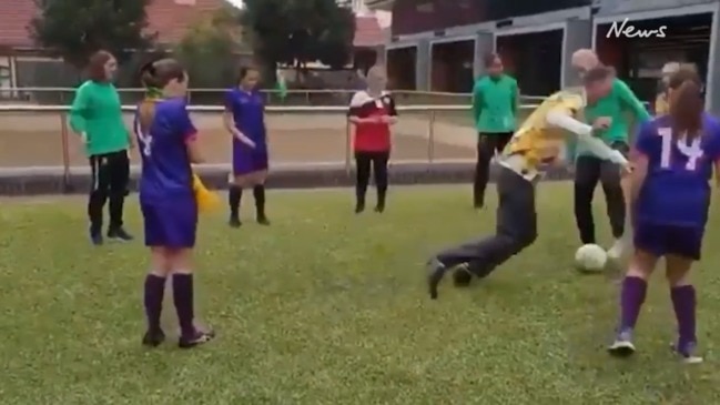 NSW Sport Minister John Sidoti’s epic football fail