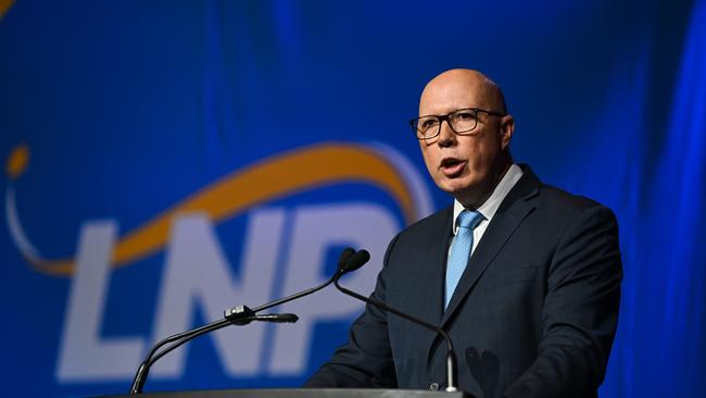 Federal Opposition Leader Peter Dutton endorsed Senator Rennick in a letter to party preselectors. Picture: Dan Peled / NewsWire