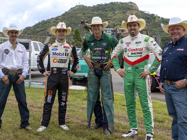 Joel Catanzaro PBR, Ryan Woods Mobile 1 NTI Driver,  Ben Bode PBR, Thomas Randle Castrol Racing, Glen Young PBR Australia. PIcture: Supercars.