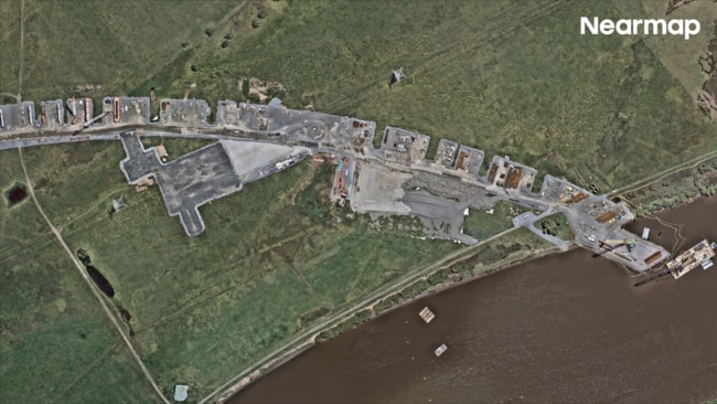 Insane visuals from Nearmap have documented the stark magnitude of the damage. Pictured: Woodberry before. Picture: Nearmap