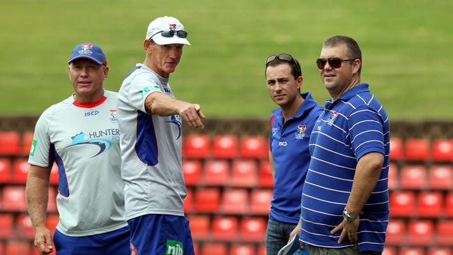 After buying the club, Nathan Tinkler wasted no time in bringing Wayne Bennett to the Newcastle Knights.