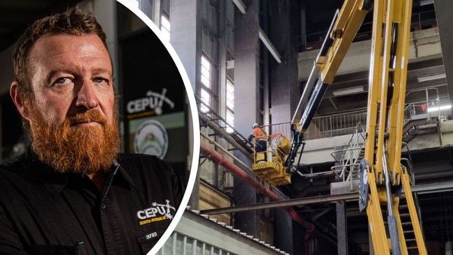 Four workers – including Sean Gibbons (pictured) – from AGL’s Torrens Island Power Station have come forward with symptoms of lead poisoning, but there are fears of site-wide cross-contamination. Picture: Tom Huntley