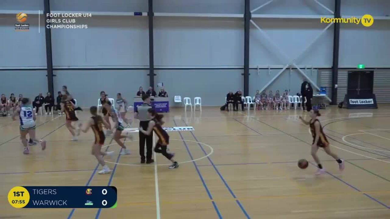 Replay: Melbourne Tigers v Warwick Senators (Girls) – 2024 Basketball Australia U14 Club Championships Day 2