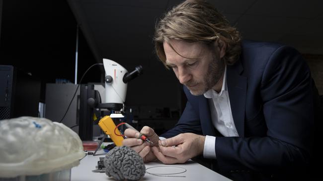 Professor Nicholas Opie, Synchron co-founder in Melbourne. Picture: Arsineh Houspian
