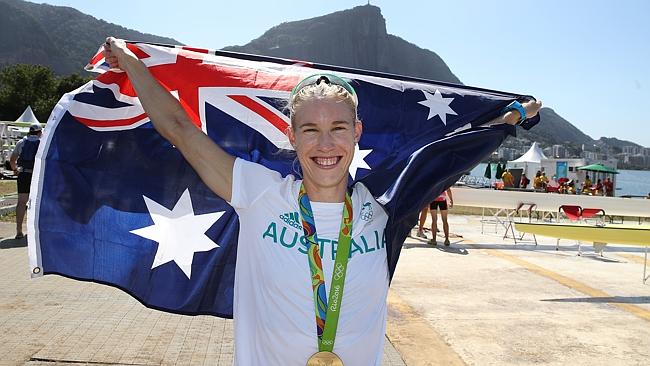 Kim Brennan is favourite to carry Australia’s flag at the closing ceremony