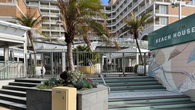 Crowne Plaza Terrigal Pacific fronted court on Thursday.