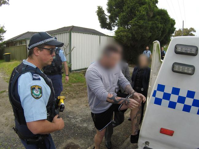 Joshua Toole was arrested by Strike Force detectives on October 12. Picture: NSW POLICE