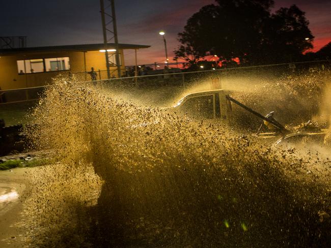 The Top End Mud Racing season kicked off on Saturday night with all the usual fun. Picture: Glenn Campbell