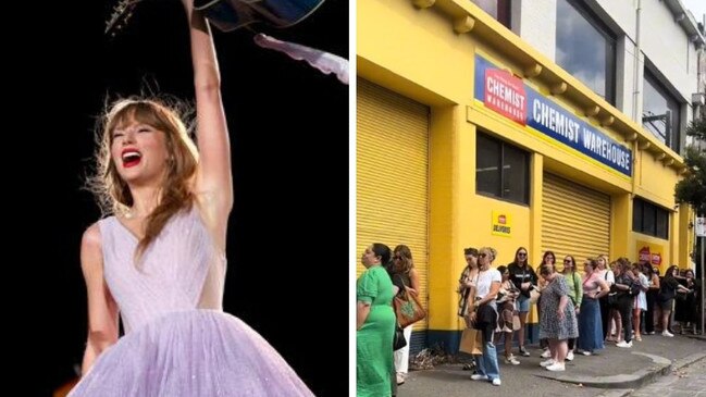 Reason why Taylor Swift fans are lining up in Melbourne. Picture: TikTok/Fineline Tattoo Melbourne