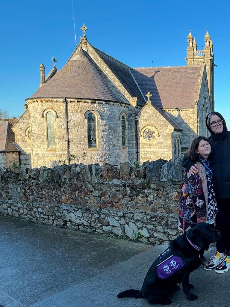 The star’s grandparents are from Ireland, and the duo are loving living overseas. Picture: Instagram