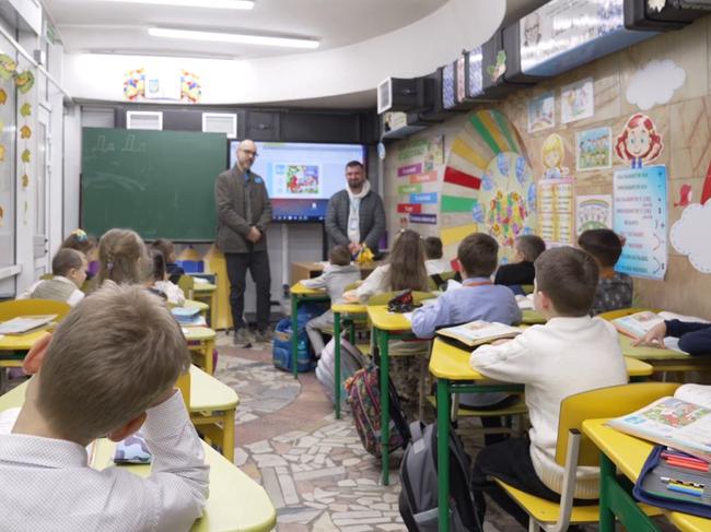 UNICEF has captured startling footage of everyday life in Ukraine. Picture: UNICEF