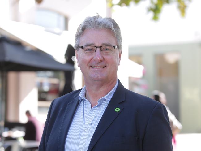 ALP candidate for Warringah Andrew Woodward in Mosman. Photo: Adam Ward