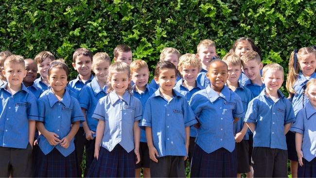 Northpine Christian College Prep C: Front row: Tinaye, Enrico, Anhad, Norman, Ivy, Harry and Noah. Middle row: Tawananyasha, Sommer, Giulia, Jett, Micah, Elijah, Hendrix and Indianah. Front row: Blake, Keana, Harper, Jayveer, Hannah, Lincoln and Kiah. PHOTO: Supplied