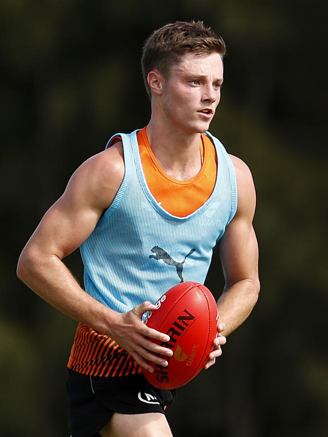 Mature-age GWS recruit Jacob Wehr.