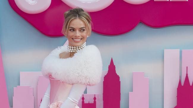 Margot Robbie attends the European premiere of Barbie in London in July last year. Picture: Getty Images