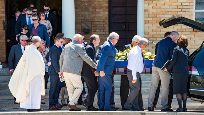 Former Mackay MP Tim Mulherin’s State Funeral. Picture: Daryl Wright