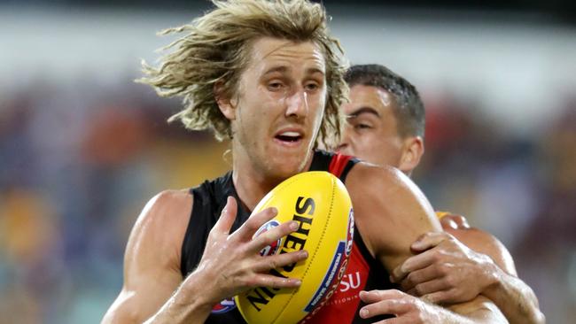 Dyson Heppell has helped inspire the Bombers. Picture: Darren England