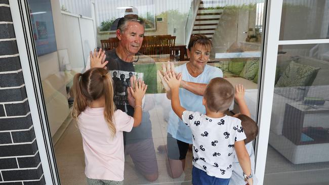 Children who have missed their relatives will be returning to school on Wednesday. Picture: Rohan Kelly.