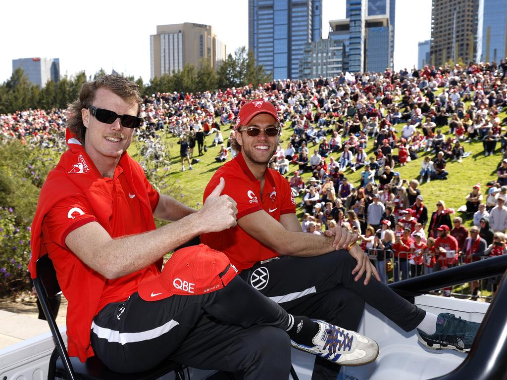 Smart thinking got Nick Blakey and James Rowbottom to the Swans on draft night.