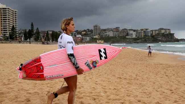 Felicity Palmateer making waves in the surfing and art worlds during ...