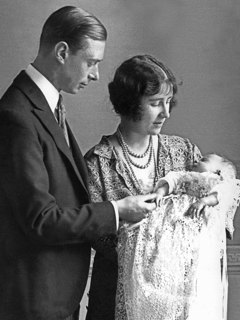 Princess Elizabeth Alexandra Mary was born on April 21, 1926 to the Duke and Duchess of York, later King George VI and Queen Elizabeth. Picture: AFP