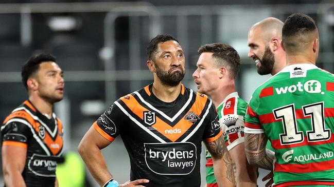 Tiger's Benji Marshall is just one experienced player looking for a new club for 2021. Picture. Phil Hillyard