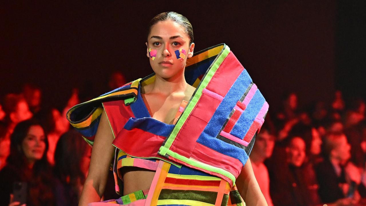Kaleidoscopic canvases put joy firmly on fashion’s agenda