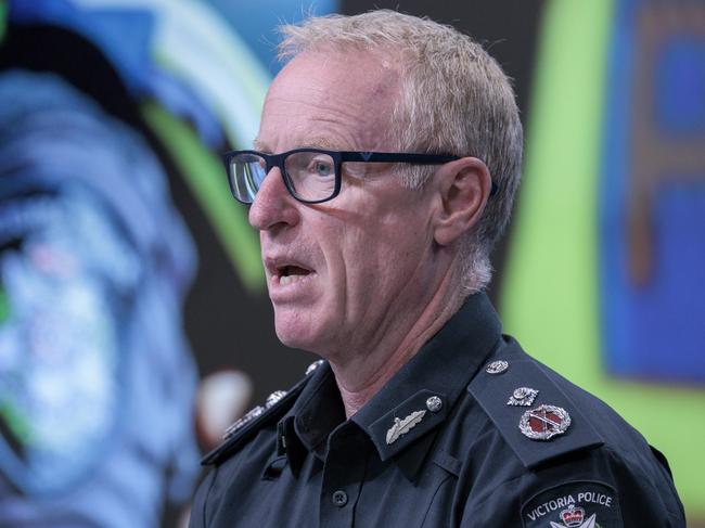 Acting Chief Commissioner Rick Nugent has been in the role for just a few days. Picture: David Geraghty.