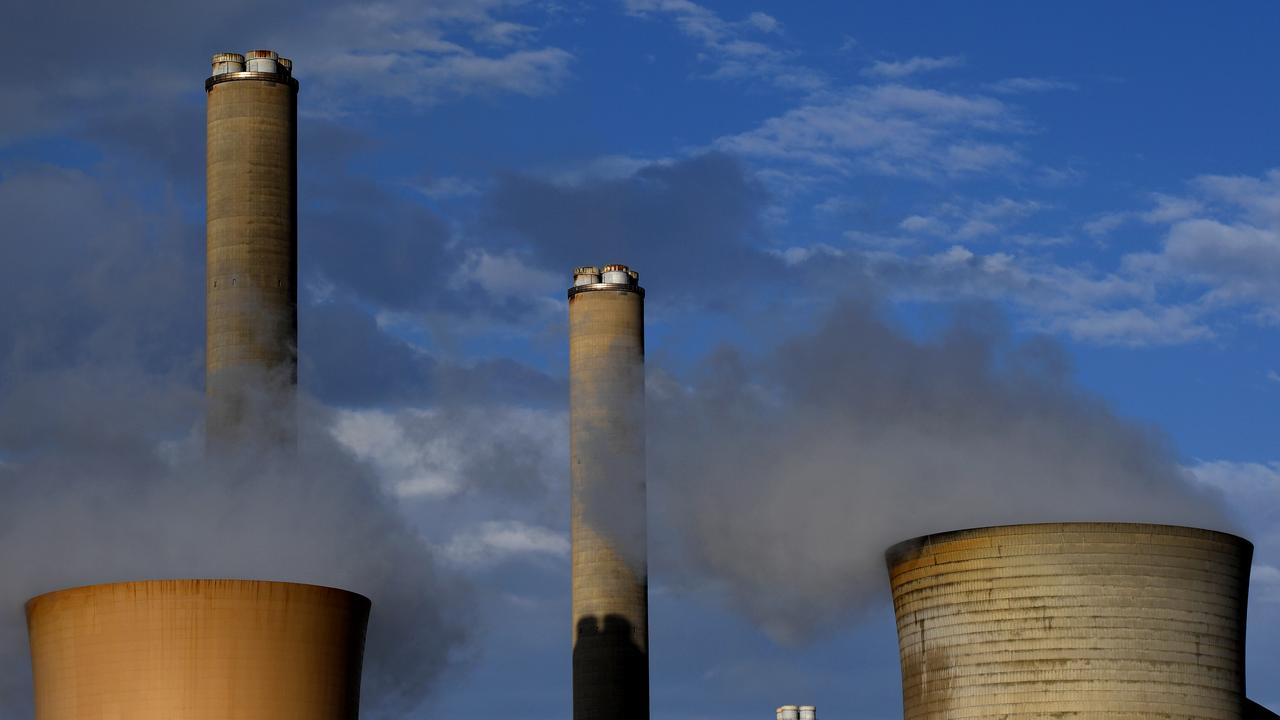 The Loy Yang power station in the La Trobe Valley east of Melbourne. Coal is Australia’s biggest contributor to emissions. Picture: AAP Image/Julian Smith