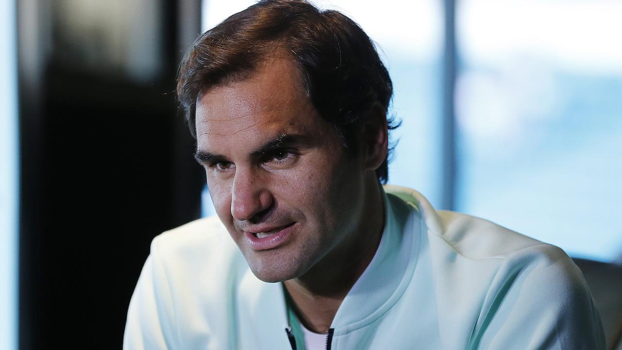 Roger Federer thinks the “shifting” is a good thing. 