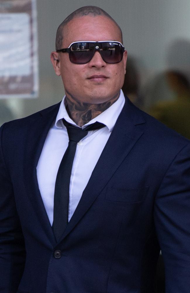 Forest Lake’s Jaren Norie Jose Fowke, 32, leaves Brisbane Supreme Court. Picture: Brad Fleet