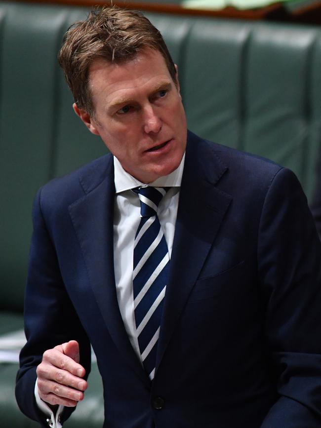 Attorney-General and industrial relations minister Christian Porter. Picture: Getty Images
