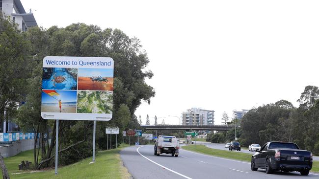 Police will man road blocks to ensure Queensland’s border lockdown is adhered to. Picture: Adam Head