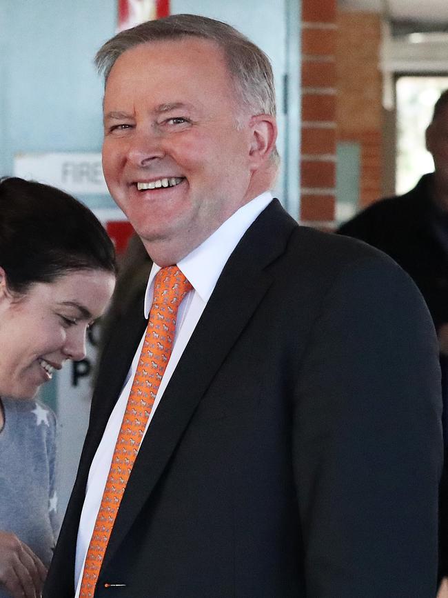 Anthony Albanese will announce plans for a 1748km high-speed rail line. Picture: Liam Kidston