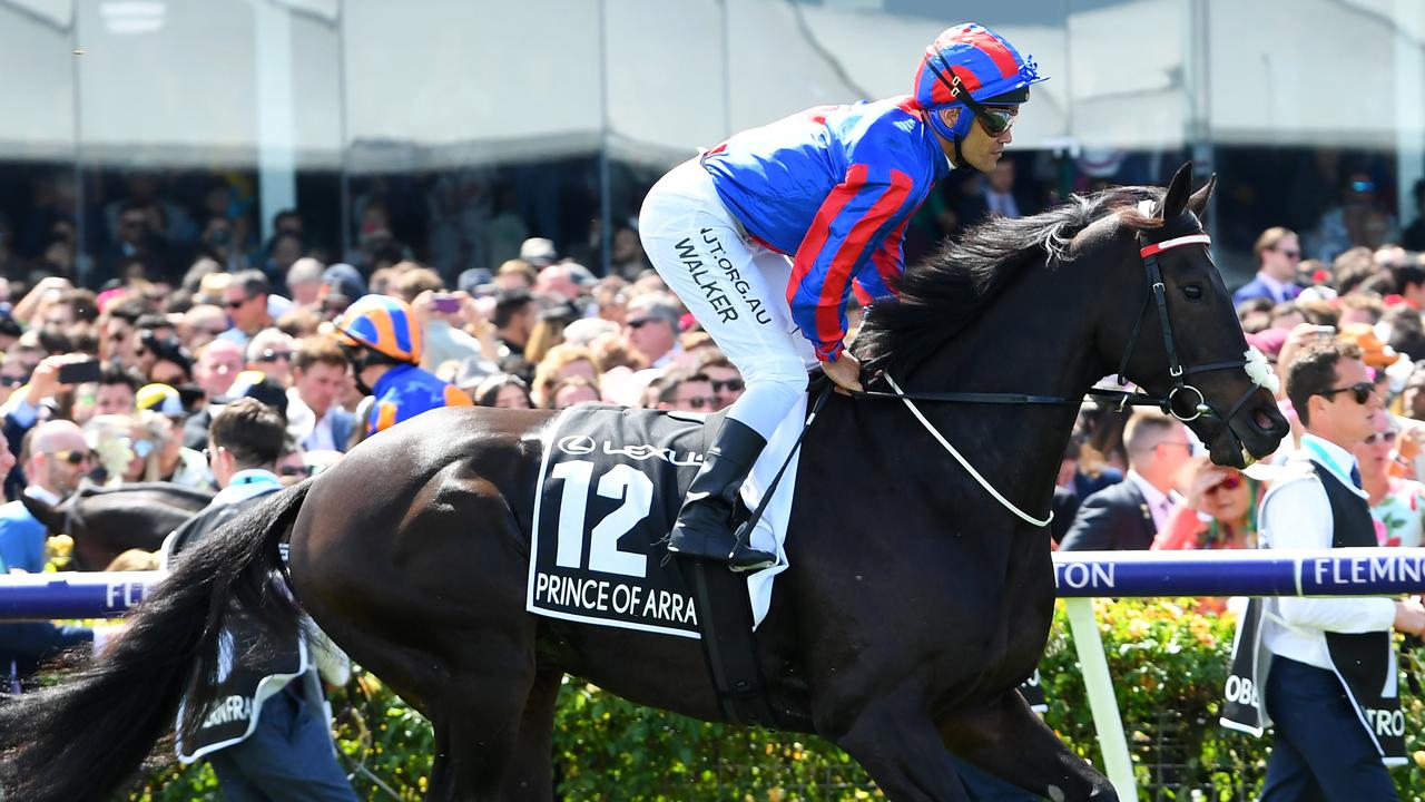Prince Of Arran will return for a third crack at the Melbourne Cup this year. Picture: AAP