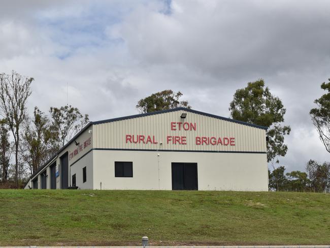 The Rural Fire Brigade building along Telegraph St, Eton. Picture: Heidi Petith