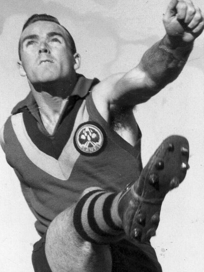 Neil Kerley in his beloved state guernsey in 1961.