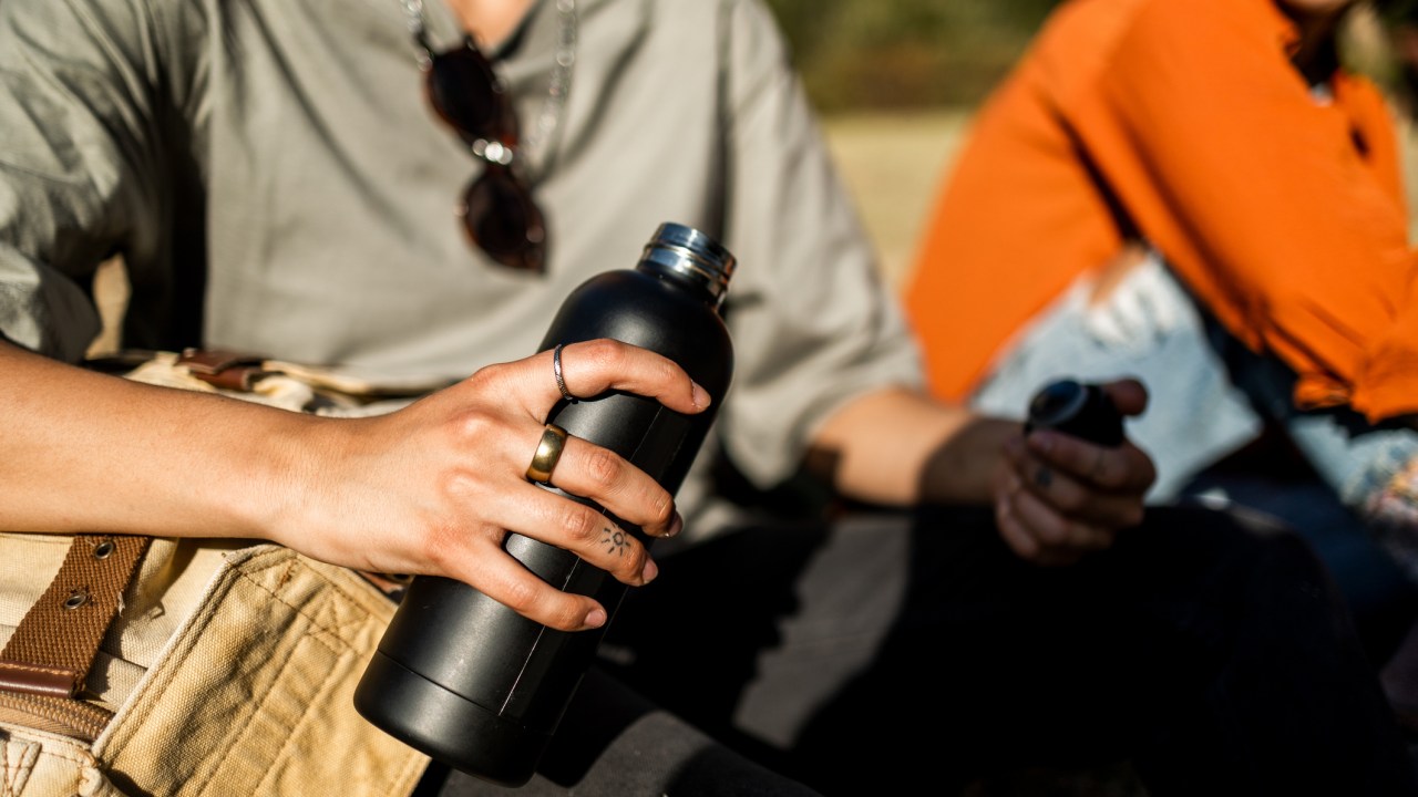 Whether you're hiking or bar-hopping don't forget to pack one of these water bottles in your kit. Picture: iStock