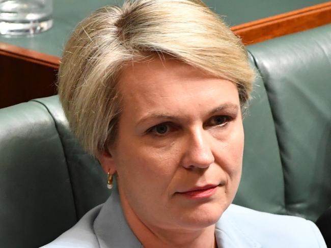 Shadow Minister for Education Tanya Plibersek during Question Time in the House of Representatives at Parliament House in Canberra, Tuesday, December 3, 2019. (AAP Image/Mick Tsikas) NO ARCHIVING